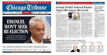 Chicago Tribune Evening Edition – September 04, 2018