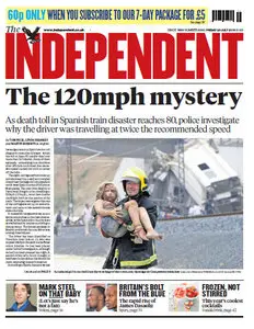 The Independent -  Friday, 26 July - 2013