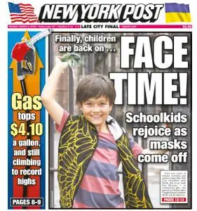 New York Post - March 8, 2022