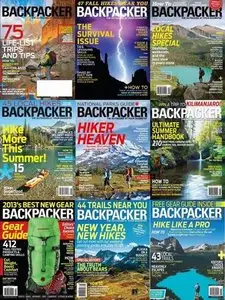 Backpacker Magazine 2013 Full Collection