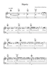 Dignity - Deacon Blue (Piano-Vocal-Guitar (Piano Accompaniment))