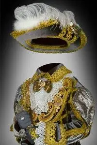 Photoshop template of costume