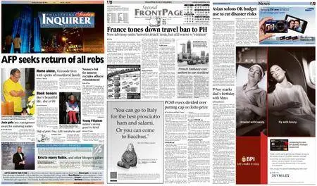 Philippine Daily Inquirer – November 28, 2010