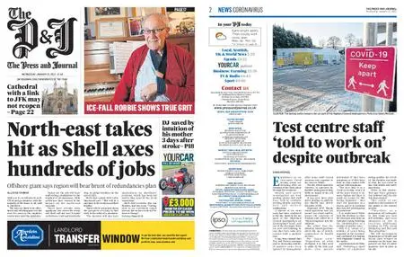 The Press and Journal Aberdeen – January 13, 2021