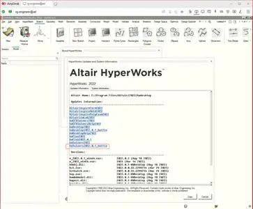 Altair HyperWorks Mechanical Solvers 2022.0.1