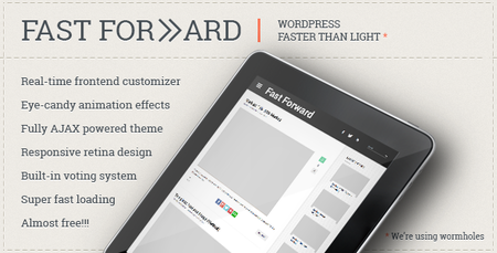 ThemeForest - Fast Forward v1.4 - Faster than Light Content Sharing