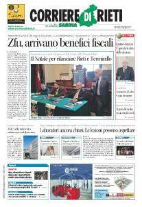 Corriere di Rieti - 14 Dicembre 2017