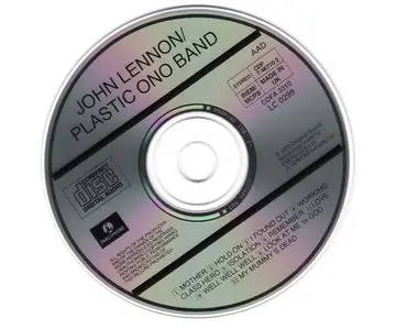 John Lennon - Plastic Ono Band (First CD Issue)