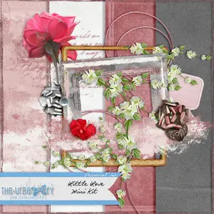 2 Romantic Mini Scrap Kit: My Valentine & Little Love