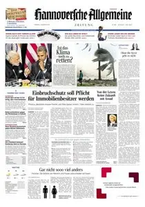 Hannoversche Allgemeine Zeitung - 01.12.2015