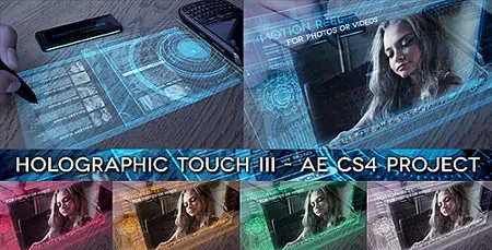 Holographic Touch III - Project for After Effects (VideoHive)