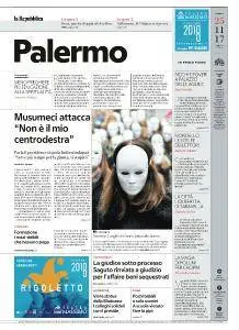 la Repubblica Palermo - 25 Novembre 2017