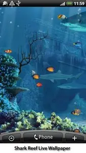 Shark Reef Live Wallpaper v1.00