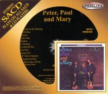 Peter, Paul And Mary - Peter, Paul And Mary (1962) [2014, Audio Fidelity AFZ 161] Repost