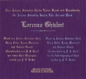 Keyboard works by J. S. Bach and contemporaries - Lorenzo Ghielmi