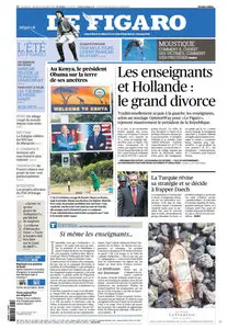 Le Figaro du samedi 25 juillet 2015