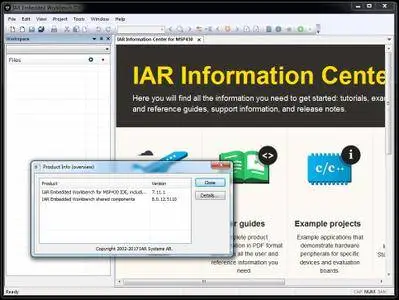 IAR Embedded Workbench for MSP430 version 7.11.1
