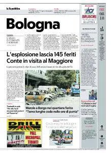 la Repubblica Bologna - 8 Agosto 2018
