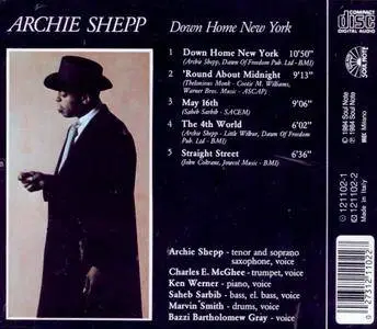 Archie Shepp – Down Home New York (1984) {Soul Note}