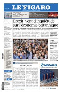 Le Figaro du Mardi 12 Février 2019