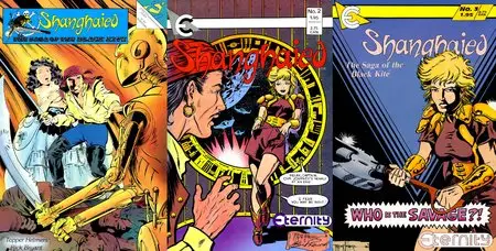Shanghaied: The Saga of the Black Kite #1-3 (1987) Complete