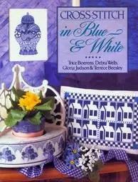 Cross-Stitch in Blue and White