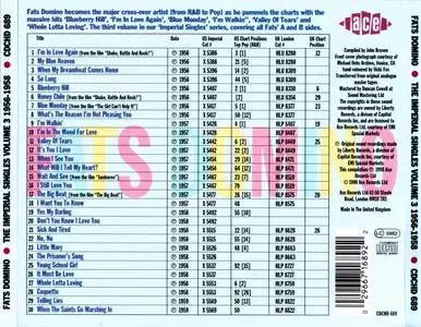 Fats Domino - The Imperial Singles Vol. 3, 1956-1958 (1998) {Ace Records CDCHD 689}