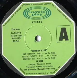 Triana  – Sombra y  Luz (1979) {Original SP Pressing} 24 bit/192 khz (NEW RIP, NO COMPRESSED)