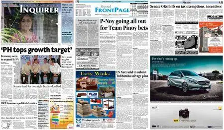 Philippine Daily Inquirer – January 30, 2013