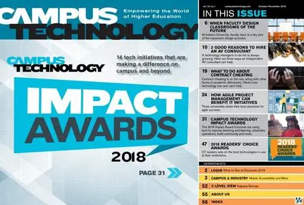 Campus Technology - October/November 2018