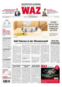 WAZ Westdeutsche Allgemeine Zeitung Herne - 31. Dezember 2018
