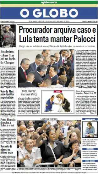 Jornal O Globo - 7 de junho de 2011