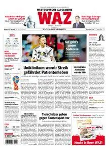 WAZ Westdeutsche Allgemeine Zeitung Essen-Postausgabe - 27. Juni 2018