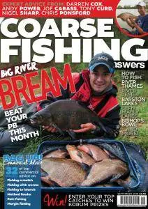 Coarse Fishing Answers - September 2016