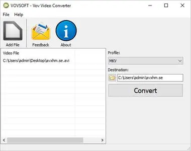 VovSoft Vov Video Converter 1.7