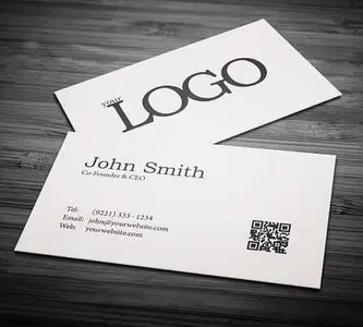PSD Minimal Business Card qBee
