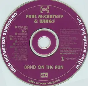 Paul McCartney & Wings - Band On The Run (1973) (FLAC DTS) {1996 Mobile Fidelity International}