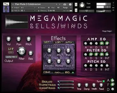 PluginGuru MegaMagic Bells/Winds KONTAKT