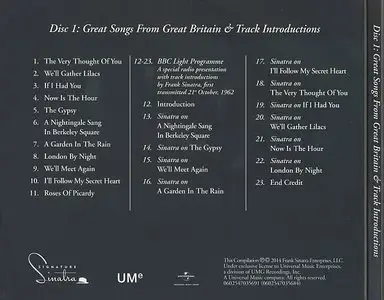 Frank Sinatra - London (2014) [3CDs] {Universal}