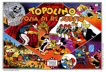 Le Grandi Storie Walt Disney - Volume 3 - Topolino Sosia di Re Sorcio