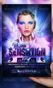 GraphicRiver Sensation Party Flyer Template