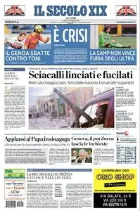 IL SECOLO XIX DEL 18 GENNAIO 2010