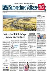 Schweriner Volkszeitung Zeitung für die Landeshauptstadt - 26. Oktober 2018