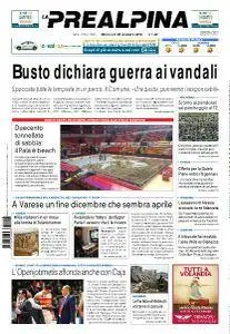 La Prealpina - 28 Dicembre 2016