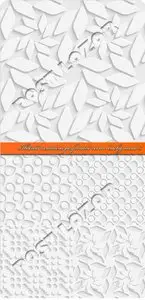 Abstract seamless perforated vector background 5