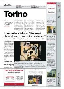 la Repubblica Torino - 5 Ottobre 2018
