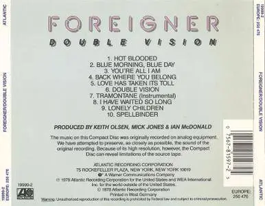 Foreigner - Double Vision (1978)