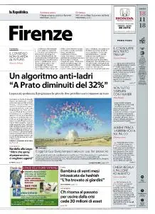 la Repubblica Firenze - 18 Novembre 2018