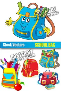 School bag - Stock Vectors