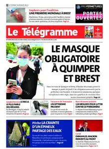 Le Télégramme Concarneau – 14 octobre 2020